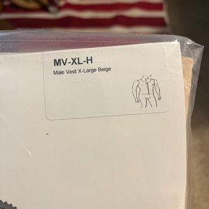 *new* MV-XL-H Male Vest X-Large Recovery Post Op Compression Garment